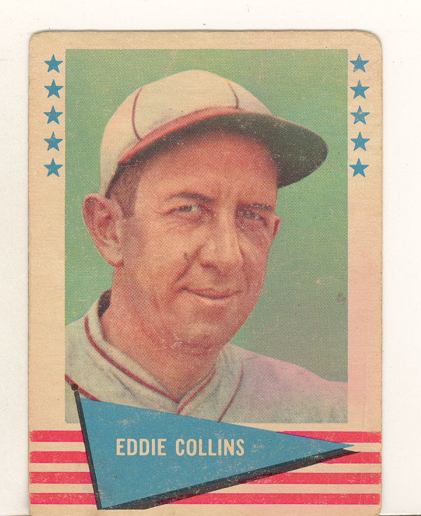 1961 Fleer #16 Eddie Collins