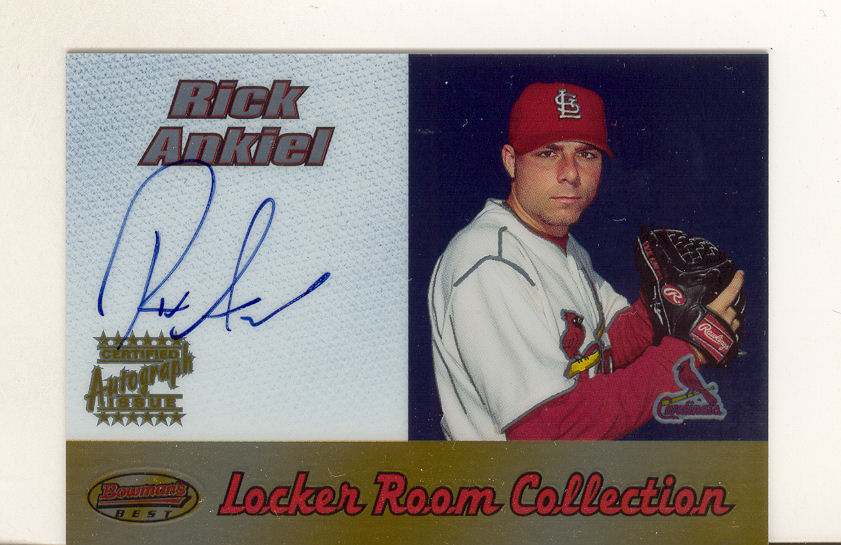 2000 Bowman's Best Autographed Baseball Redemptions #2 Rick Ankiel