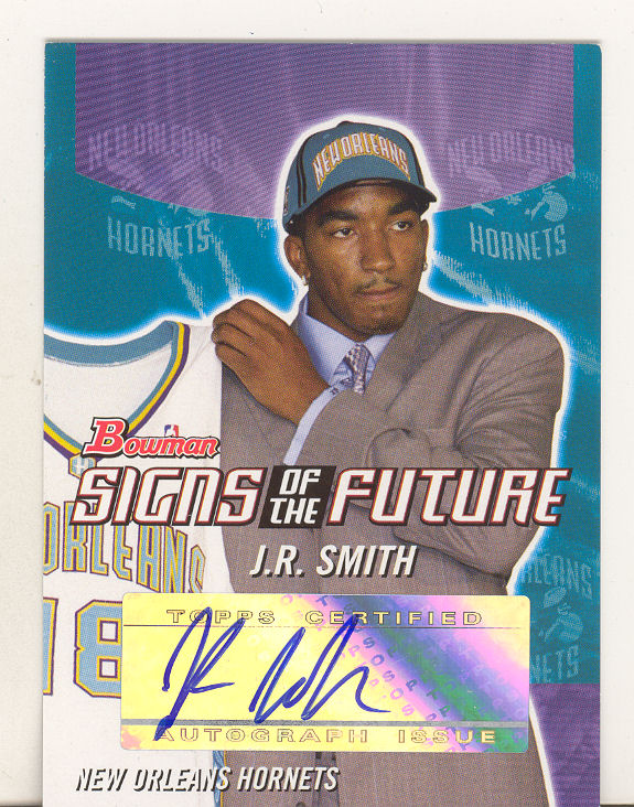 2004-05 Bowman Signs of the Future #JRS J.R. Smith
