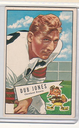 1952 Bowman Large #86 Dub Jones