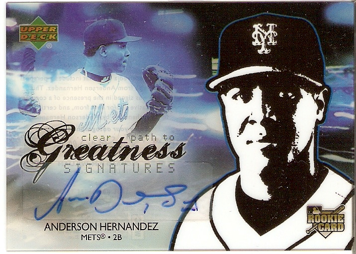 2006 Upper Deck Future Stars #77 Anderson Hernandez AU (RC)