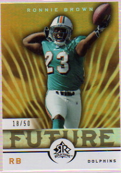 2005 Reflections Gold #298 Ronnie Brown