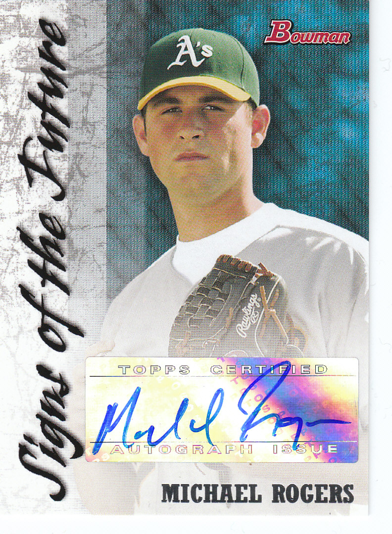 2007 Bowman Baseball "Signs of the Future" Autograph Insert Cards - Picture 3 of 3