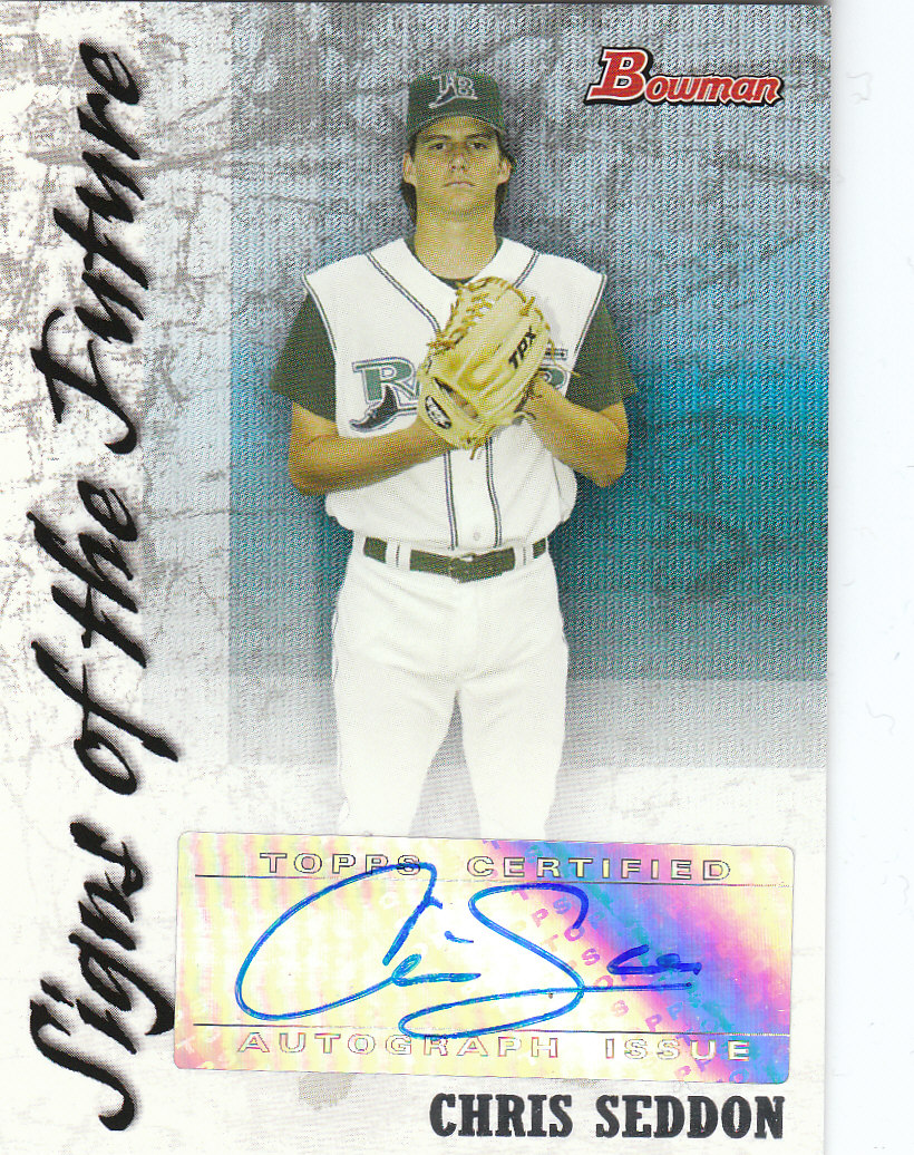 2007 Bowman Baseball "Signs of the Future" Autograph Insert Cards - Picture 2 of 3
