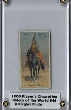 1905 Player's Cigarettes Riders of the World A Kirghiz Bride Excellent NICE!!!