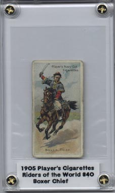 1905 Player's Cigarettes Rider of the World Boxer Chief Excellent NICE!!