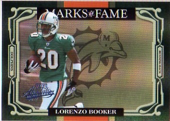 2007 Absolute Memorabilia Marks of Fame Spectrum #28 Lorenzo Booker