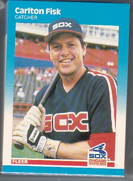 1987 Fleer White Sox Team Set Carlton Fisk 20+ Cards