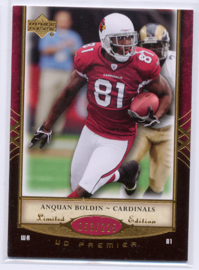 2007 Upper Deck Premier #2 Anquan Boldin