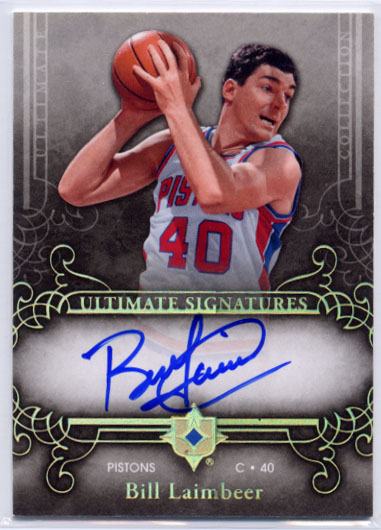 2006-07 Ultimate Collection Signatures #USBL Bill Laimbeer