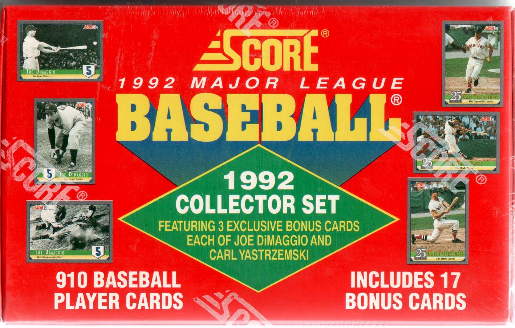 1992 SCORE BASEBALL FACTORY SEALED SET - 910 CARD SET