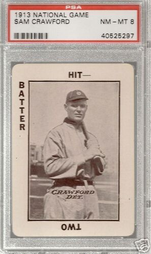 1913 National Game WG5 #12 Sam Crawford