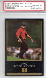 1997 Legends Tiger Woods #3 Tiger Woods Masters