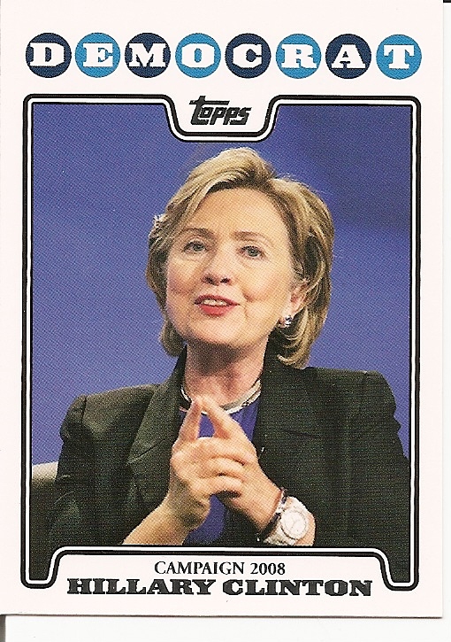2008 Topps Campaign 2008 #HC Hillary Clinton