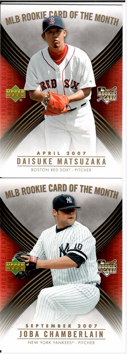 2007 Upper Deck MLB Rookie Card of the Month #ROM1 Daisuke Matsuzaka