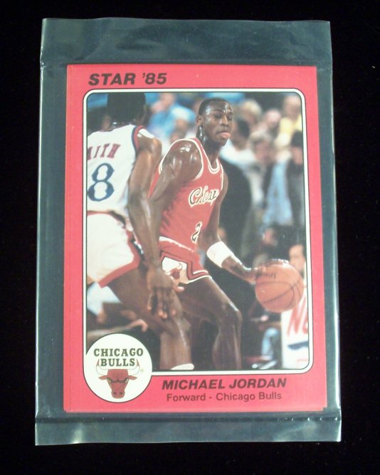 1985 Star Team Supers 5x7 #CB1 Michael Jordan - NM-MT