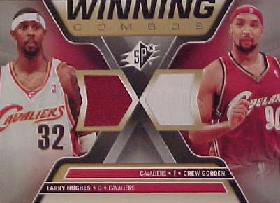 2006-07 SPx Winning Combos #WCHG Larry Hughes/Drew Gooden