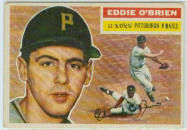 1956 Topps #116 Eddie O'Brien