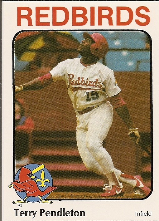 1991 Leaf Terry Pendleton Baseball Card #304 Atlanta Braves