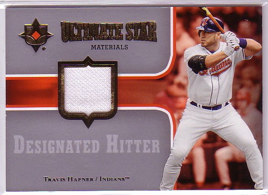2007 Ultimate Collection Ultimate Star Materials #TH Travis Hafner
