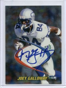 1999 Collector's Edge First Place Pro Signature Authentics #14 Joey Galloway Autograph Card