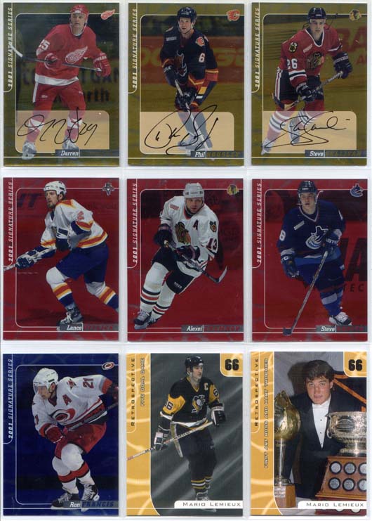 2000-01 Be A Player Signature Series Gold #146 Phil Housley Autograph Card