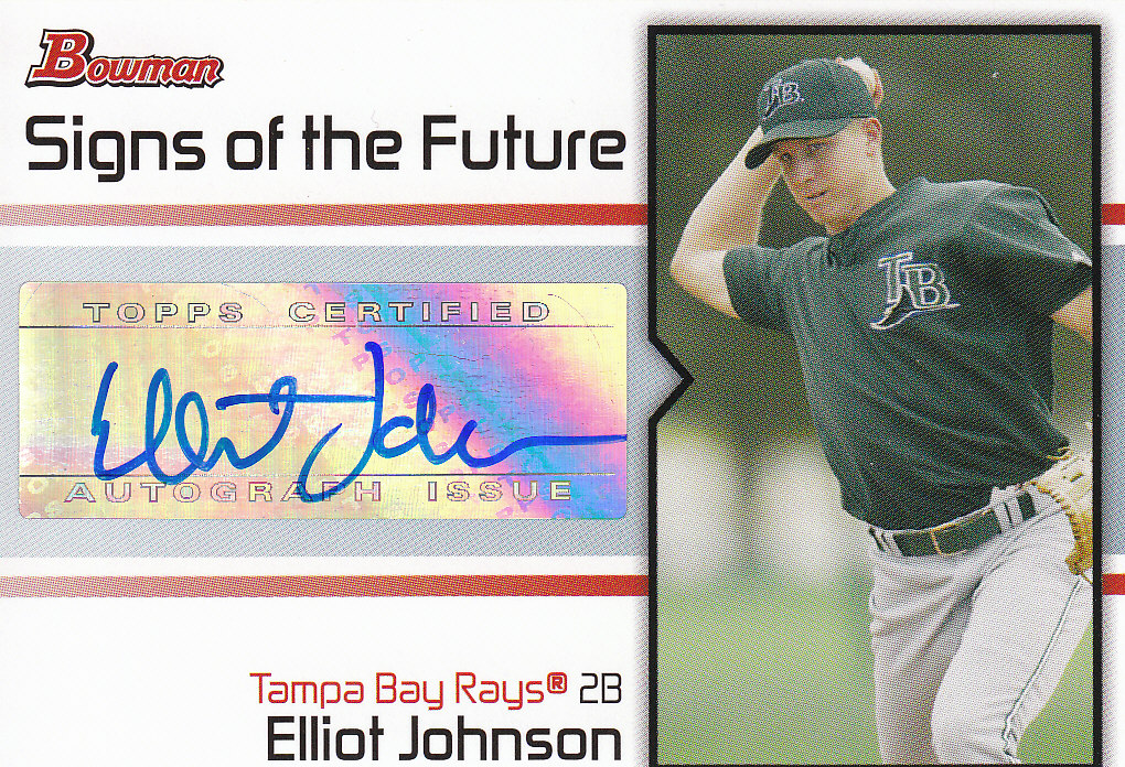 2008 Bowman Baseball "Autographs" Insert Cards - Bild 6 von 11