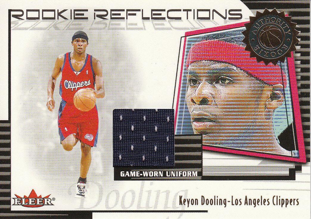 2000-01 Fleer Authority Rookie Reflections #RR3 Keyon Dooling
