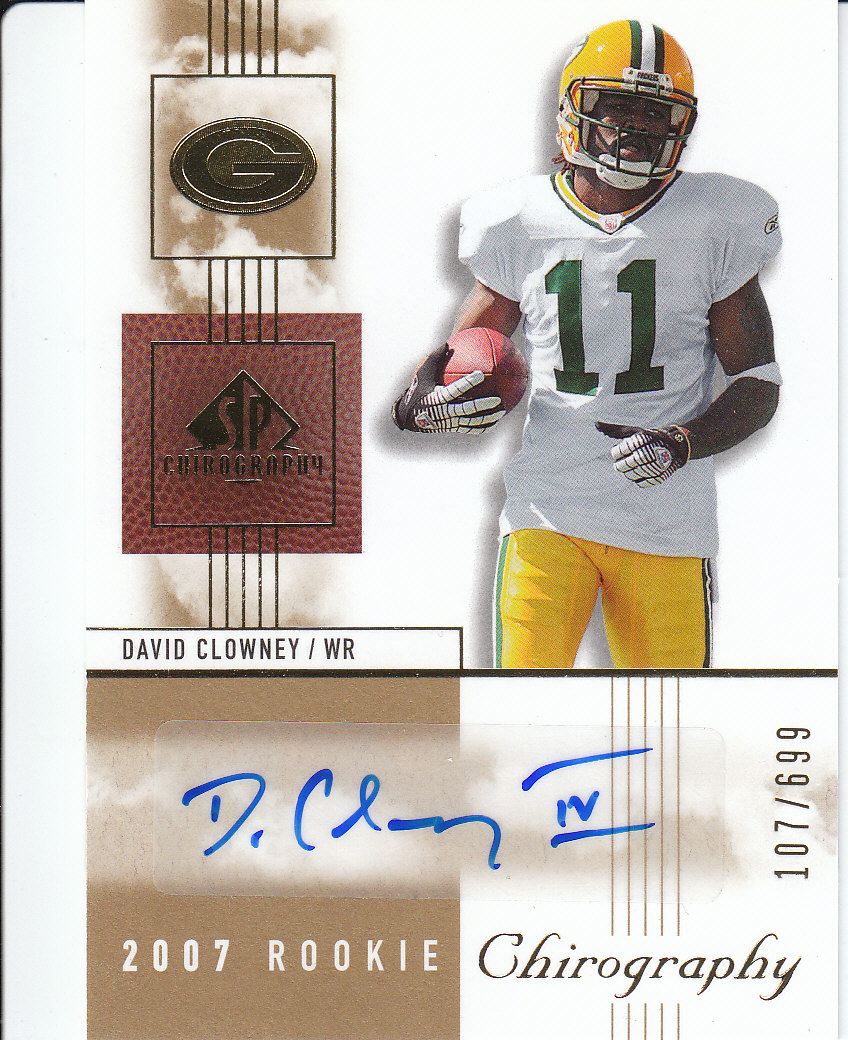 2007 SP Chirography (Upper Deck) Football Cards - Picture 3 of 43