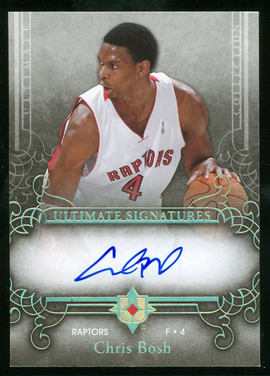 2006-07 Ultimate Collection Signatures #USBO Chris Bosh