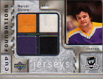 2006-07 The Cup Foundations #CQMD Marcel Dionne