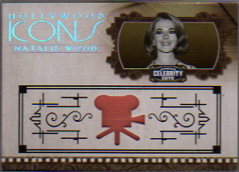 2008 Americana Celebrity Cuts Hollywood Icons Material #NW Natalie Wood/100
