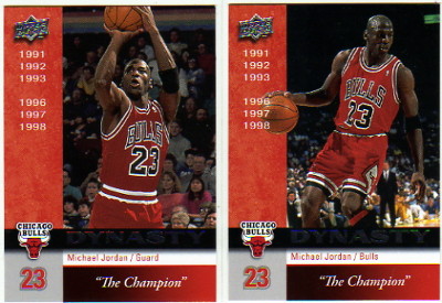 2008-09 Upper Deck Bulls Dynasty #CHI11 Michael Jordan