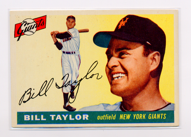1955 Topps #53 Bill Taylor
