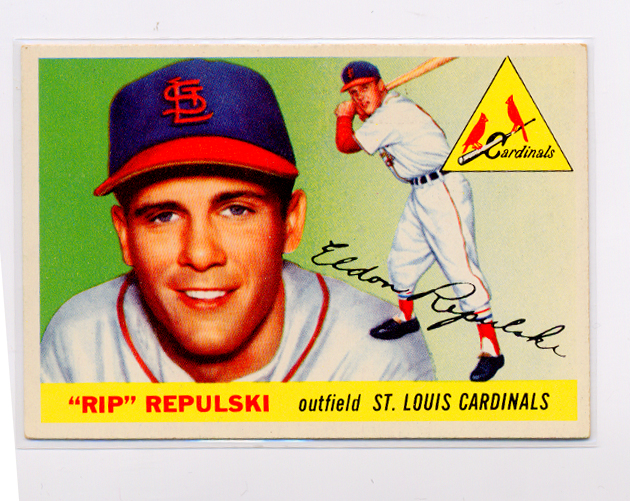 1955 Topps #55 Rip Repulski
