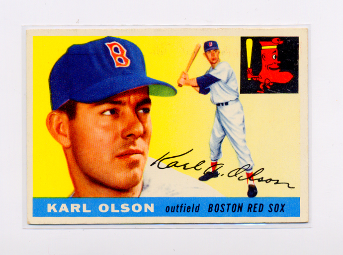 1955 Topps #72 Karl Olson