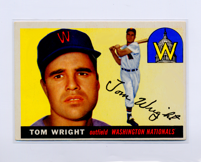 1955 Topps #141 Tom Wright