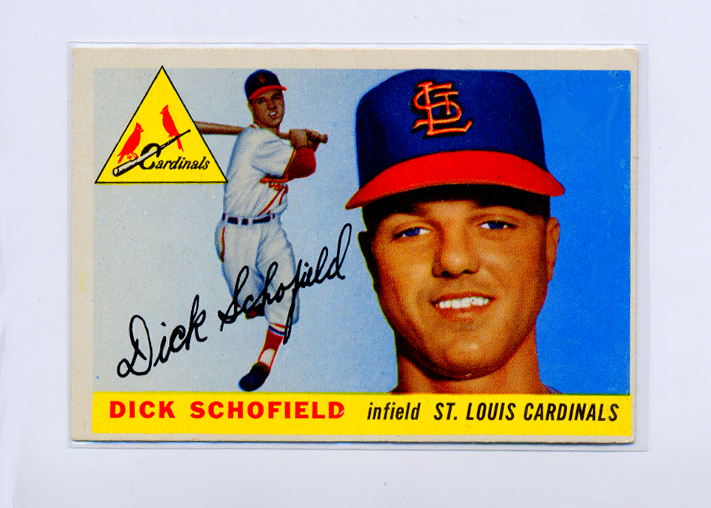 1955 Topps #143 John Schofield