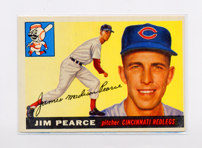 1955 Topps #170 Jim Pearce DP RC