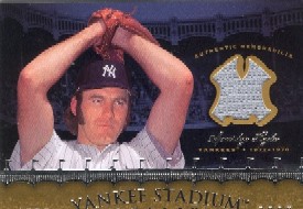2008 Upper Deck Yankee Stadium Legacy Collection Memorabilia #SL Sparky Lyle