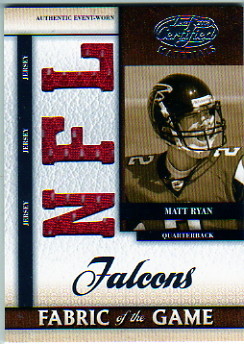 2008 Leaf Certified Materials Rookie Fabric of the Game NFL Die Cut #20 Matt Ryan