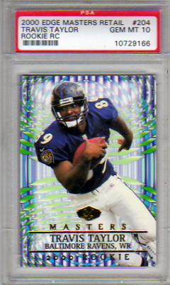 2000 Collector's Edge Masters Retail #204 Travis Taylor