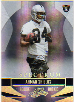 2008 Absolute Memorabilia Spectrum Silver #159 Arman Shields