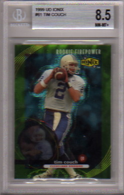 1999 UD Ionix #61 Tim Couch RC