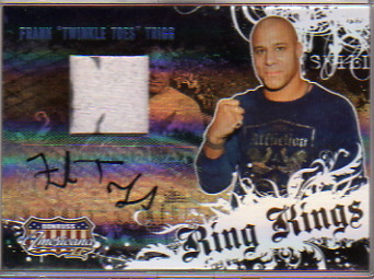2008 Americana II Ring Kings Signature Material Prime #FT Frank Trigg/175