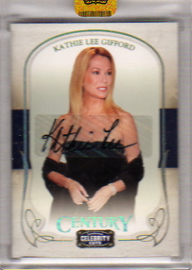 2008 Americana Celebrity Cuts Century Signature Gold #52 Kathie Lee Gifford/200