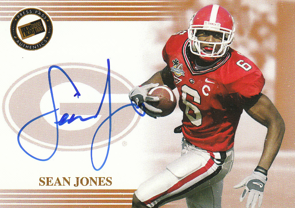 2004 Press Pass Autographs Bronze #21 Sean Jones