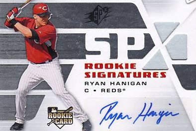 2008 SPx Silver #110 Ryan Hanigan AU
