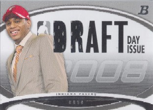 2008-09 Bowman Draft Day Issue Relics #DDIRBR Brandon Rush