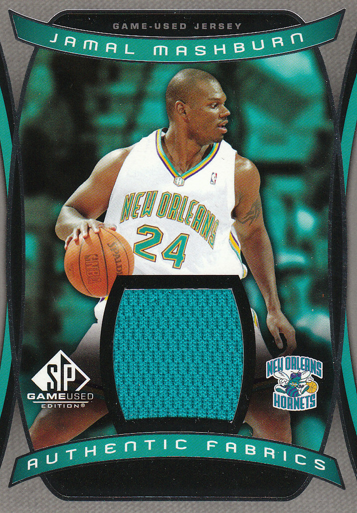 2004-05 SP Game Used Authentic Fabrics #MA Jamal Mashburn